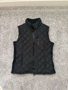Black Quilted Women's Vest - Brand Unspecified